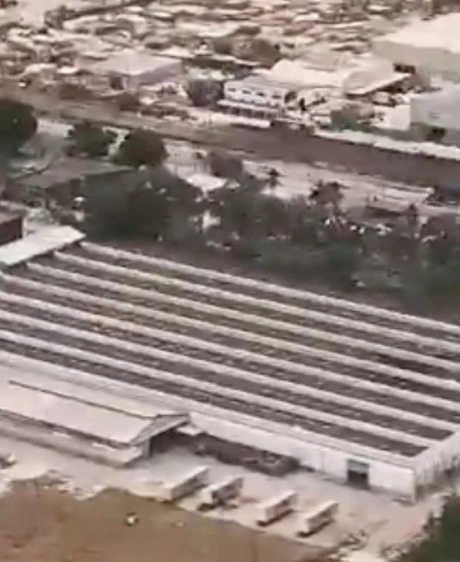 Stellantis · vista aérea da planta