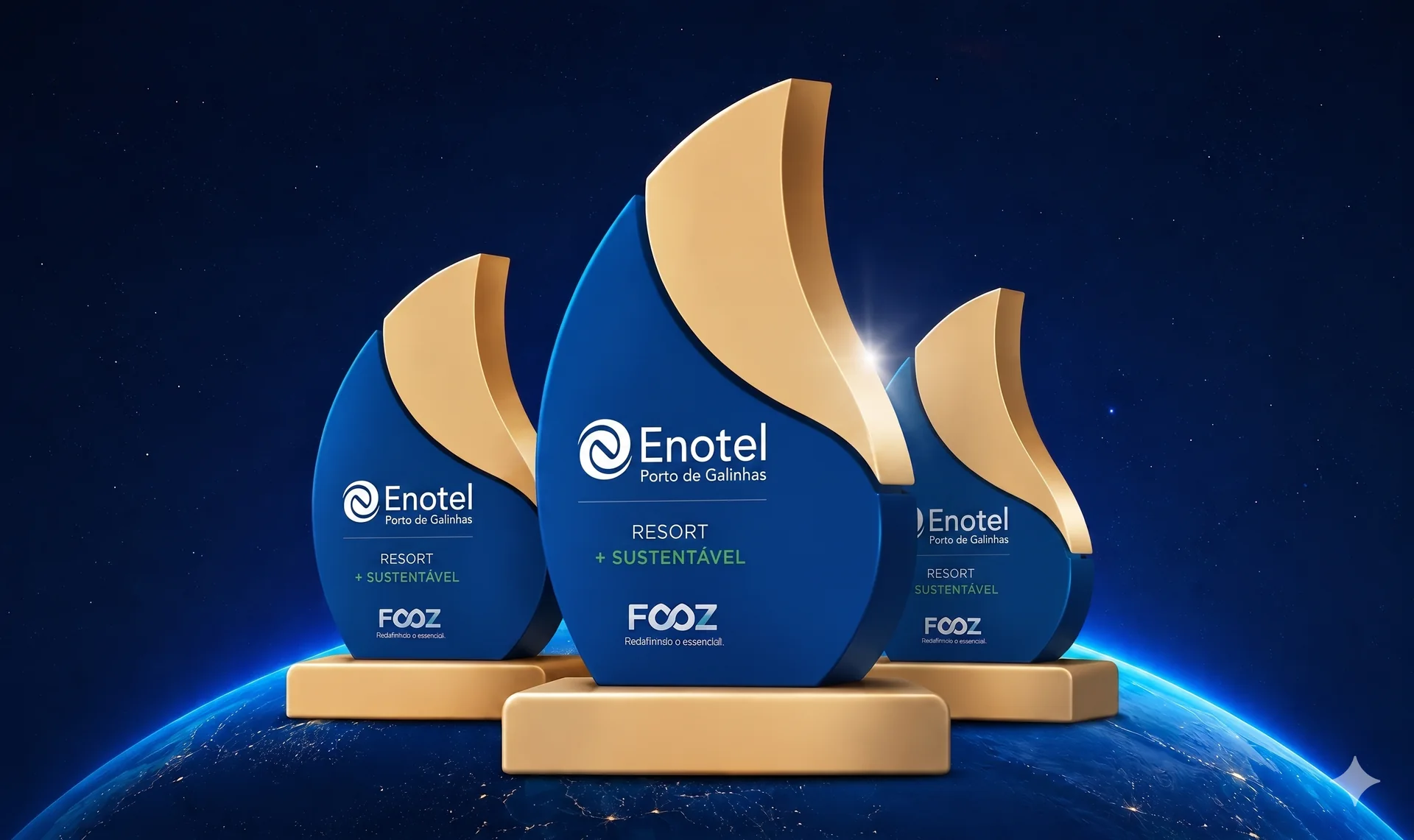 Troféu Enotel · Porto de Galinhas · Resort +Sustentável · FOOZ